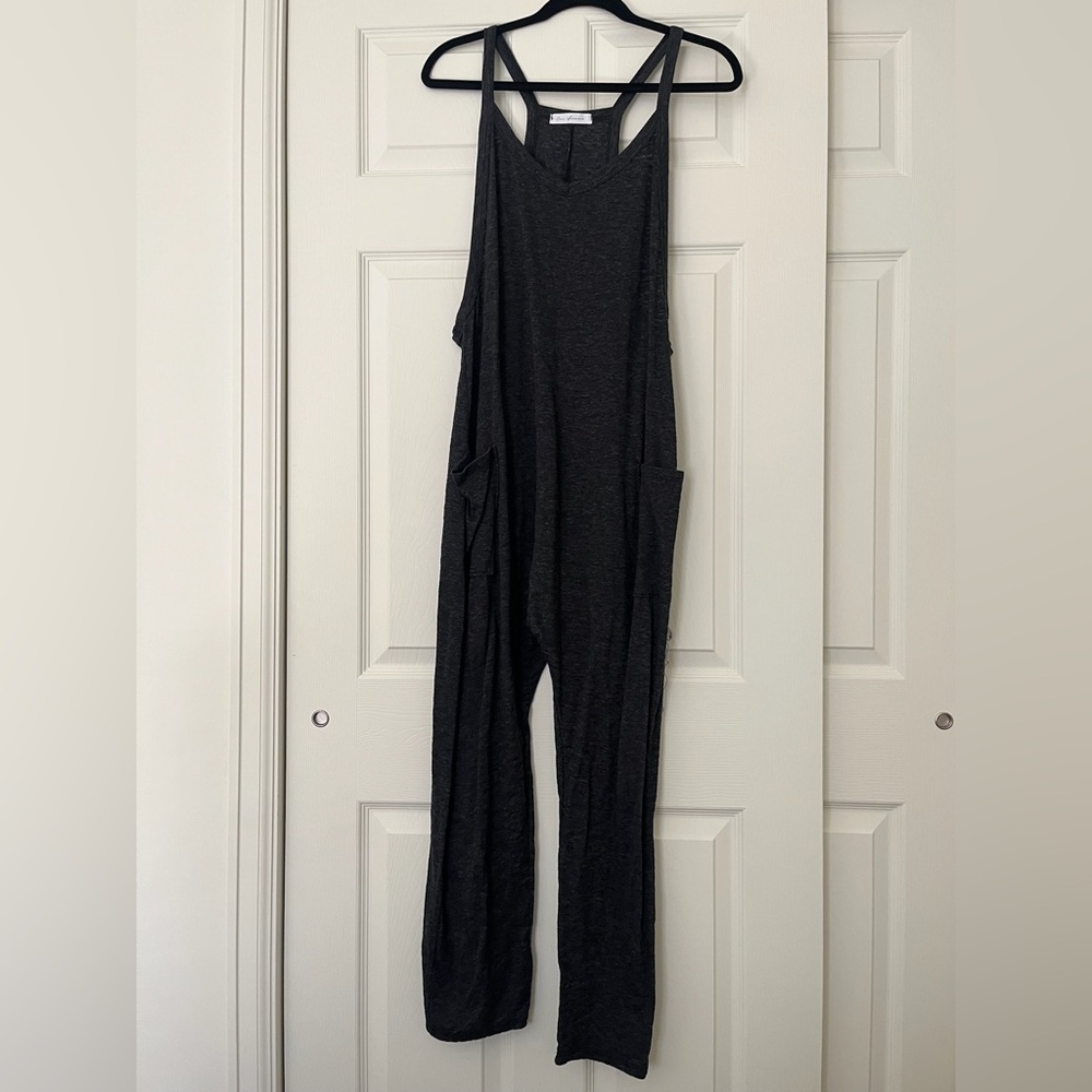 Ces Femme Charcoal Jumpsuit